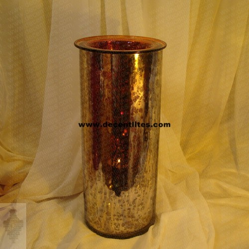 Antique Silver Candle Holder