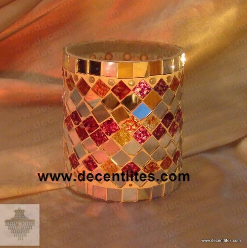 Mosaic Candle Holder
