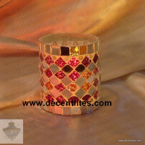 Mosaic Candle Holder