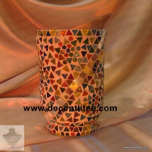 Mosaic Candle Holder