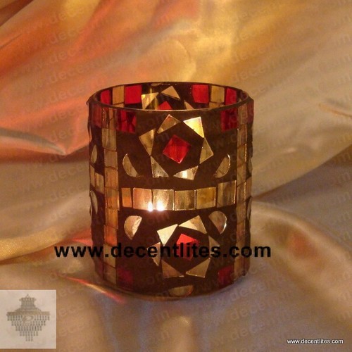 Mosaic Candle Holder