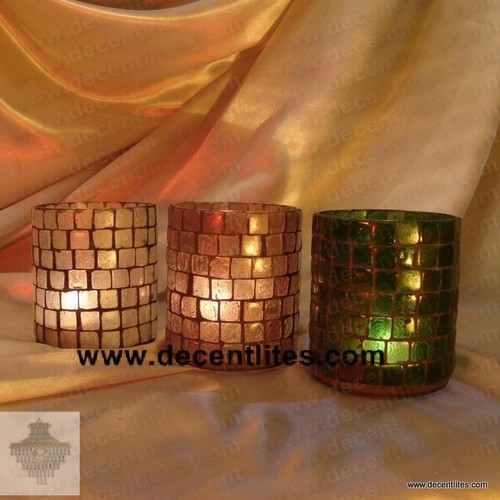 Mosaic Candle Holder