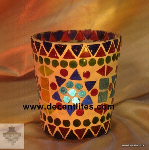Mosaic Candle Holder