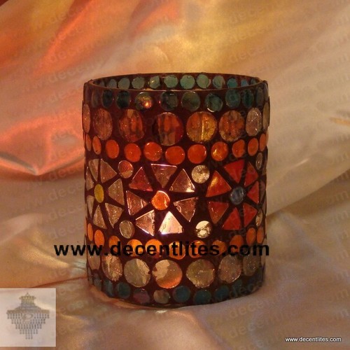 Mosaic Candle Holder