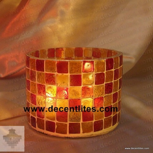 Mosaic Candle Holder