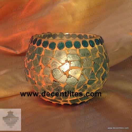 Mosaic Candle Holder
