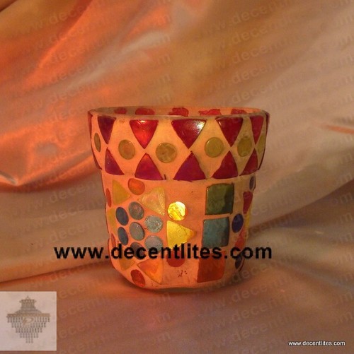 Mosaic Candle Holder