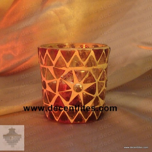 Mosaic Candle Holder
