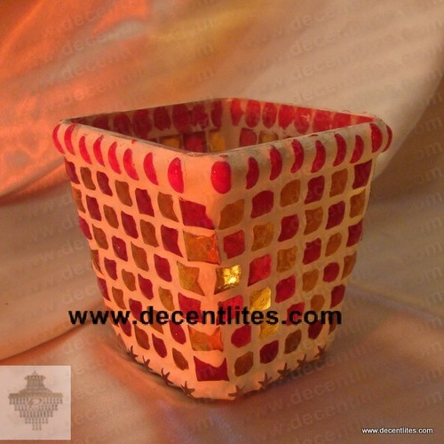 Mosaic Candle Holder