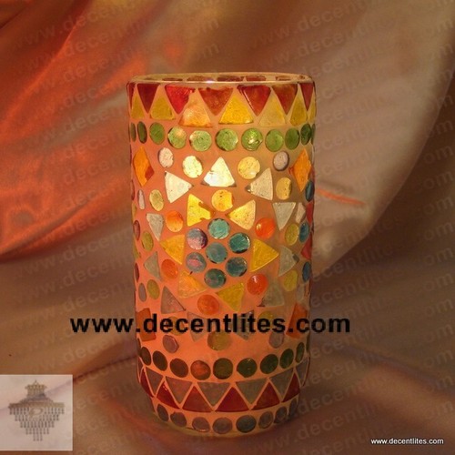Mosaic Candle Holder