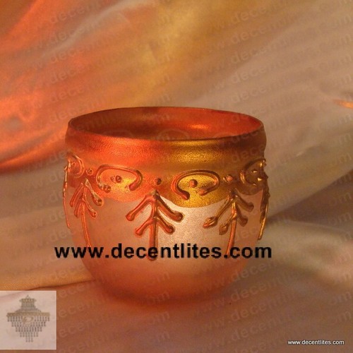 Decorative Glass Candle Holder