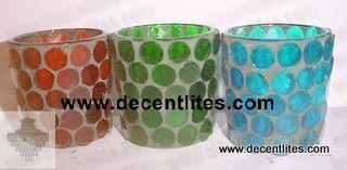 Mosaic Candle Holder