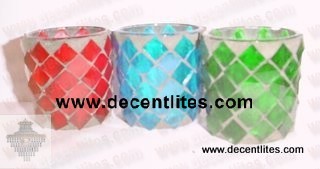 Mosaic Candle Holder