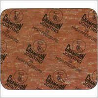 Caf Jointing Sheet - Compressed Synthetic Aramid Fibre, 1500mm X 2000mm X 0.5mm To 5mm Thickness, Red Color | Wire Gauze Reinforcement, Antistick Coating, Suitable For Water, Gases, Medium Pressure Steam, Dilute Acids/alkalies