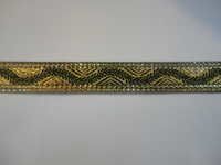 Green And Golden Elastic Laces
