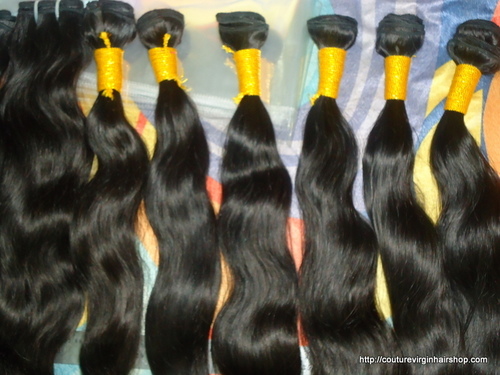 Wavy Machine Weft Hair