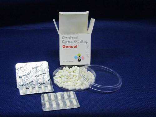 Chloramphenicol Capsules BP 250 mg