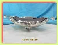 Silver Plated Oval Bowl