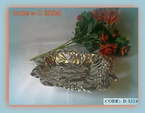 Silver Leaf Dish Ns