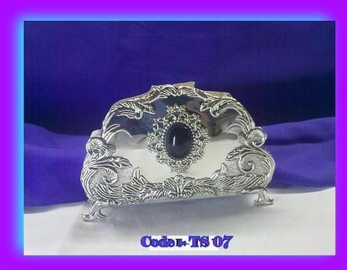 Napkin Holder with Stone