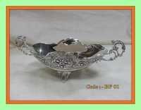 Silver Small Oval Dish  Wit