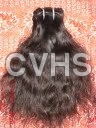 Brazilian curly machine weft