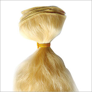 Double Stitches Machine Weft Hair