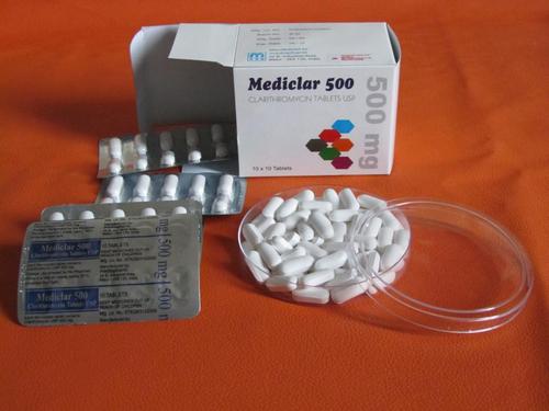 Clarithromycin Tablets USP 500 mg
