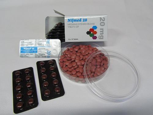 Nifedipine Extended Release Tablets USP 20 mg