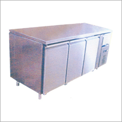 Table Top Refrigerator - Stainless Steel 1500x600x850 mm | Compact Design Durable Build Energy Efficient Easy Cleaning 300 Liters Capacity