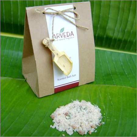Scented Bath Salt - Natural Salts 450g, Moisture Proof Pack | Soothing Aroma, Relaxing, Stress Buster, Revitalizer