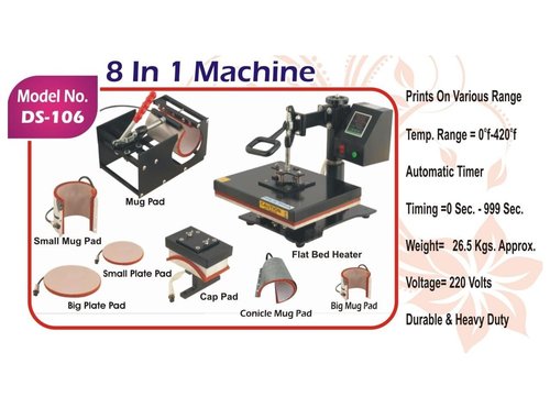 Multi Functional Heat Press Machine