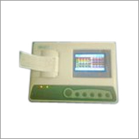 Ecg Machine With Coloured Display
