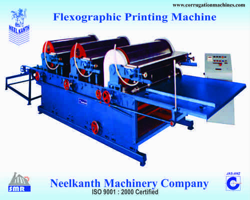 Single Colour Sheet Fed Flexographic Printing Machine