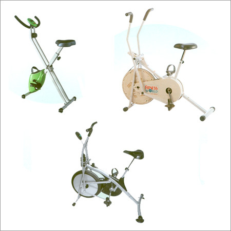 Easy Bike - Steel, White, 1.3 Kg Flywheel, 8-Level Resistance | Dual Action, Foldable, Adjustable Seat, 4-Function Display
