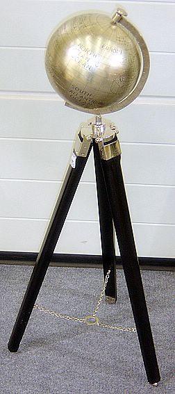 GLOBE WITH TRIPOD STAND