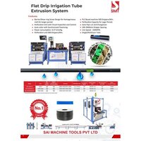 Flat Dripper Type Tube Extrusion Line - Automatic Grade: Automatic