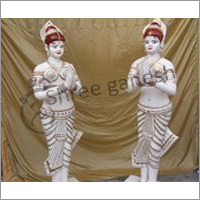 Namaste Lady Fiber Statue