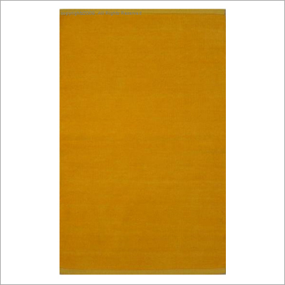 Yellow Colour Chenille Rug