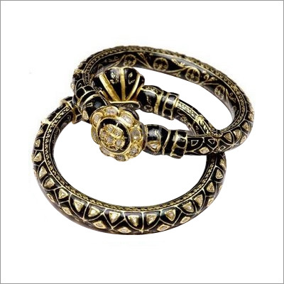 Kundan Meena Rings