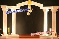 Wedding Roman Pillars Entrance Theem