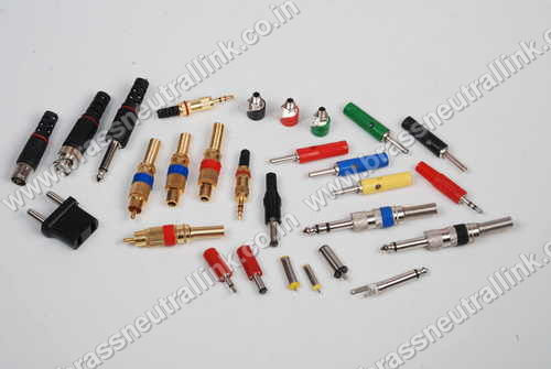 Multicolor Electronic Brass Connectors