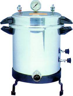 PORTABLE AUTOCLAVE S.S.SEAMLESS