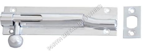 Neck Bend Tower Bolts - Metal 100mm Silver, 5mm Thickness | Secure Fastening, Customizable, Easy Installation