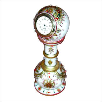 Marble Pillar Watch with gold work