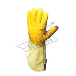 Yellow Cryogenic Gloves
