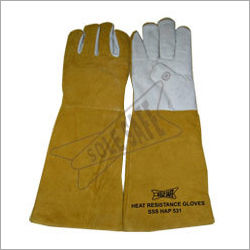 Musted Heat Resistant Hand Gloves