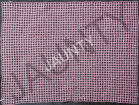 Beaded Coasters - Glass Beads, 4x4 Inches, Pink | Durable, Decorative, Protective, Versatile, Stylish, Easy Clean
