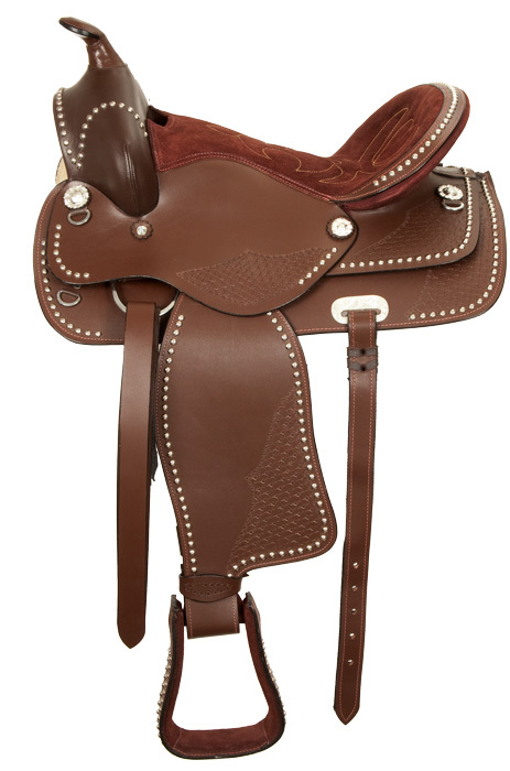 Synthetic western saddle