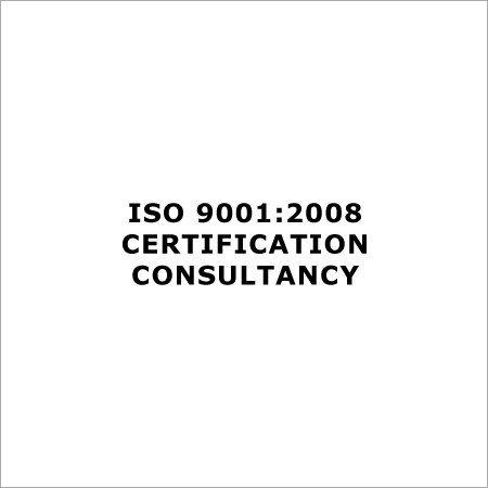 ISO 9001-2008 Certification Consultancy